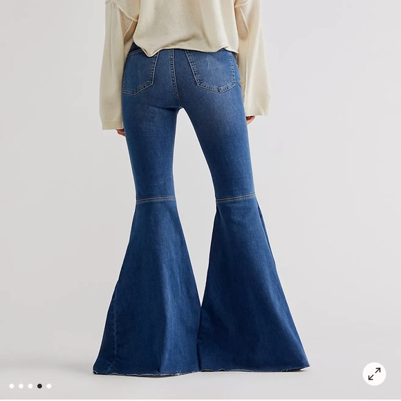 Women's Blue Jeans - Picture 2 of 4